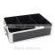hairdresser trolley case,rolling suitcase,pilot makeup aluminum trolley case JH519