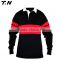 Customized made sublimation printing rugby jersey