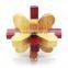2015 Hot Sale Wooden IQ Intelligent Puzzle Magic Puzzle Kongming Lock Brain Teaser Model Number GAD1107