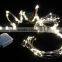 224 Leds Rattan Lamp Silver Wire holiday led string lights Outdoor Waterproof 3AA Battery Powered Timer