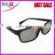 Passive 3d glasses plastic refractive glasses plastic 3d glasses for tcl