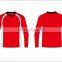 2016 hot design custom long sleeve soccer jersey
