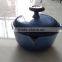 enamel finish cast iron cooking pot