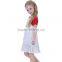 Cotton wholesale children boutique clothing beautiful children girl dress