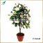 High Simulation Potted Hydrangea Flower Tree Bonsai Tree for Sale