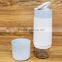 heat resistant 300ml new glass water bottle with lids