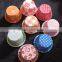 Colored greaseproof paper baking cup mini cupcake liners