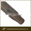 Latest Design Personalized Snake Leather Guitar Strap Custom