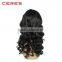 gorgeous long length and high density brazilian virgin remy full lace human hair wig with noble french curl