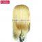 wholesale 100% human hair mannequin head afro training mannequin head with clamp for hairdresser