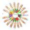 Beautiful 12 color non toxic crayon