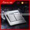 BIHU stainless steel smart home touch panel push button wall gang switch