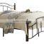 Antique Metal Platform Bed Queen Full Black and Brown
