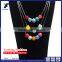 2016 hot sale ellipse beads necklace new style silicone jewelry chain necklace