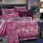 Luxury adult bedding set 100% cotton jacquard fabric home textile bedding set