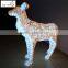 Cute hanging deer shaped led decoration light cheap ourdoor christmas decoration light with high quality