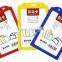 Vertical Open Colorful ID Card Holder As Meeting Card