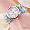 New Classic Geneva Ethnic Braided Analog Quartz Chain roman numerals lady watch