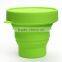 Popular Portable Colorful Silicone Folding Collapsible Cups & Retractable Cup