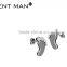 2015 newest coolman design jewelry set soles of the feet jewelry sets stainless steel cz beautiful rings  hot products