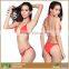 Halter Triangle Padded Top Bikini Set Swimwear Swim Suit