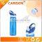 Flip lid 750ml alkaline carbon filter water bottle