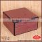 2015 Personalized wholesale MDF wooden tea box for tea bags