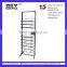 hot sale wall mount carpet floor metal display stand HSX-S903