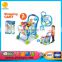 Children toys interaction plastic toy shopping cart for gril #60718