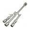 Foldable Cross 17mm 19mm 21mm 23mm Hex Socket Wrench Car Tyre Repair Tool