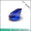 Dark blue color round shape synthetic spinel