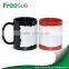 Promotional Wholesale 11oz Color Changing Mug White For Sublimation