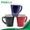 New wholesale ceramic blank 12 oz conical sublimation temperature changing mugs