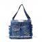 Film blue cowboy rough selvedge shoulder canvas bag promotional jean new products from en  com
