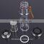 Heat Resistant tea infuser water bottle with filter