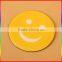 smile face round epoxy sticker(strong stick)