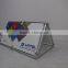 indoor triangle poster board for advertising