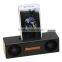 Desktop decoration funny style wholesale customized wooden mobile holder