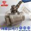 2PC Thread ball valve Stainless Steel CF8M/CF8 manual operated