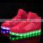 2016 The Newest Man Boot High Neck Shoes For Men LED Light Up Shoe