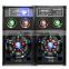 stage bluetooth ohm dj speakers with plastic and led light YY-116