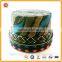 2016 popular custom flat woven ribbon jacquard embroidered webbings for garment accessories