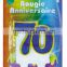 Multicolour scented/fragrance church/religious numberand numeral candles