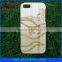 Custom logo laser designs bamboo wood phone case for iphone 5
