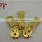 High Quality 15# Customized Gold Metal Zipper Slider