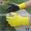 BSSAFETY 13 gauge polyester knitted black nitrile coated garden work gloves