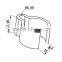 JY-A013|Pipe fittings for pipe system|Lean pipe fittings for wire fasten|Rubber fittings for lean pipe