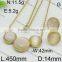 Fashion made in china stainless steel gold jewelry sets
