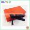Custom Color Magnetic Foldable Cardboard Box With Black Ribbon