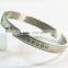 316L Stainless Steel Bangles With Diamonds for Promotion